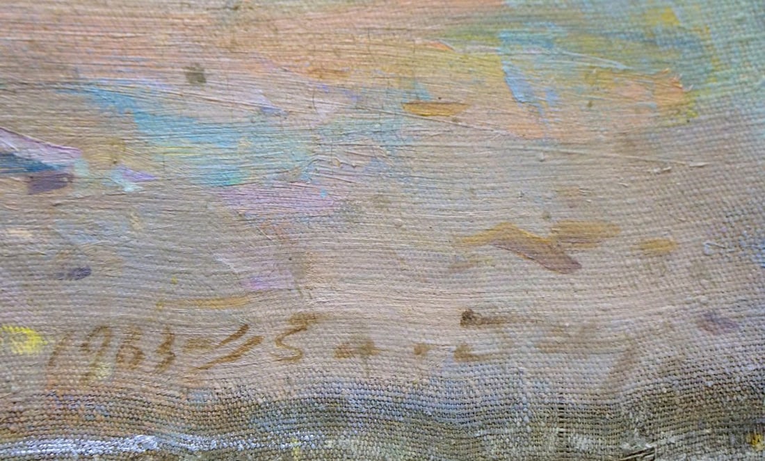 Oil painting A park Bednoshey Daniil Panteleyevich - 6