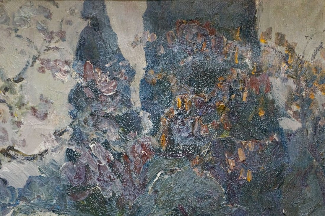 Oil painting Spring landscape Khan Nikolay Alekseevich - 4