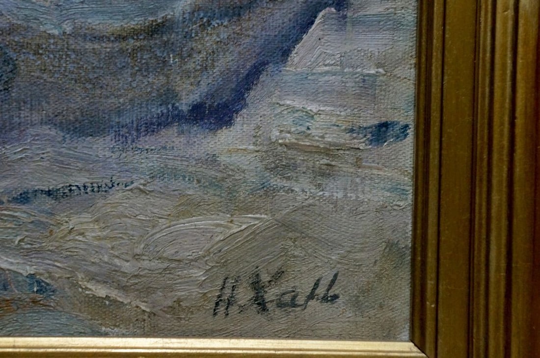 Oil painting Spring landscape Khan Nikolay Alekseevich - 6