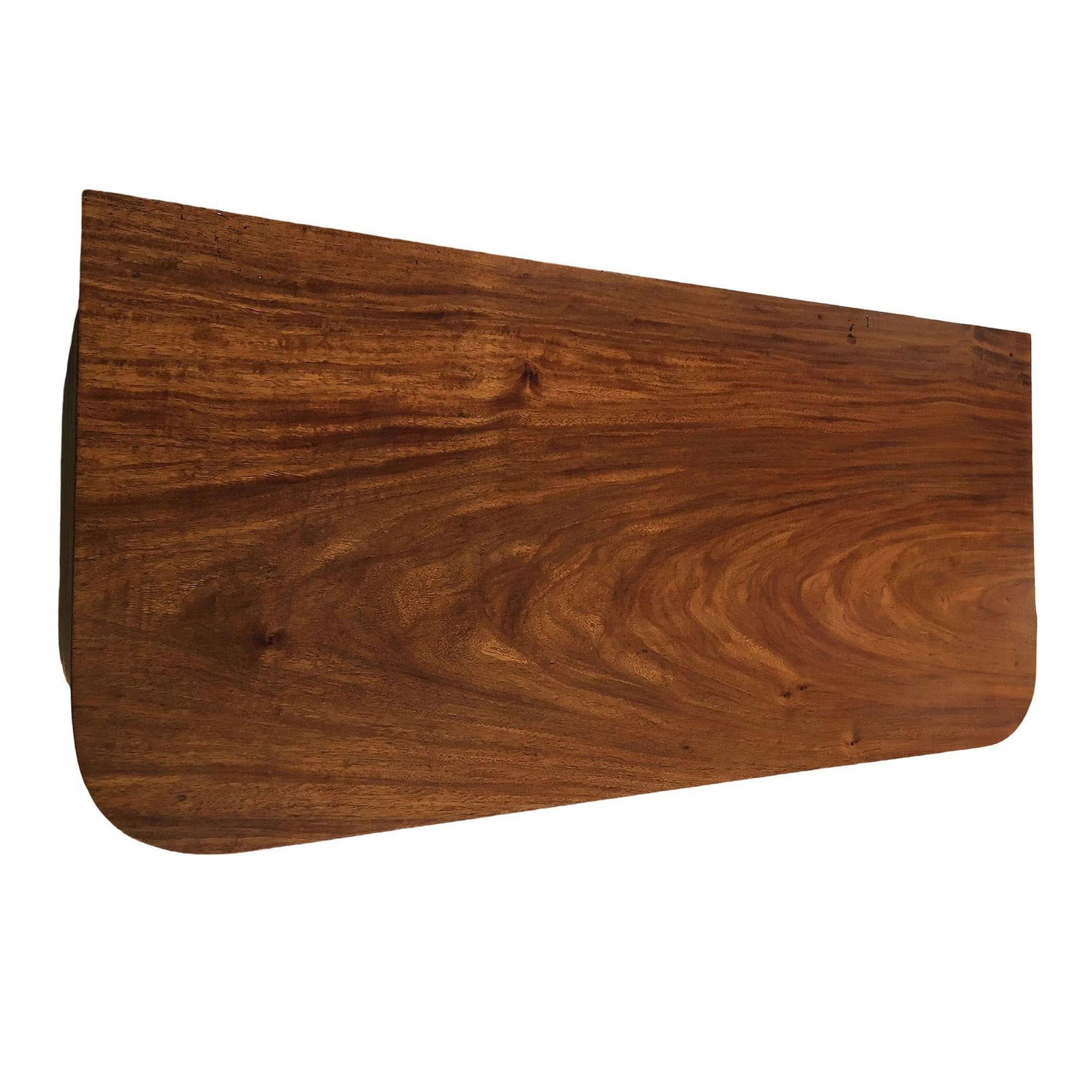 Restored Art Deco Highboy Stacked Rattan and Mahogany Dresser - 6