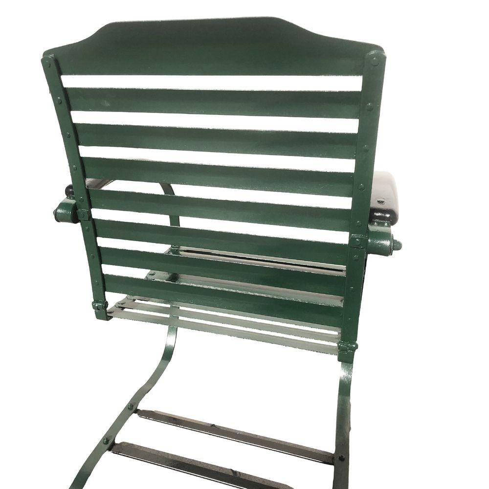 Mid-century Steel Springer Rocking Outdoor Patio Chair , Pair - 6