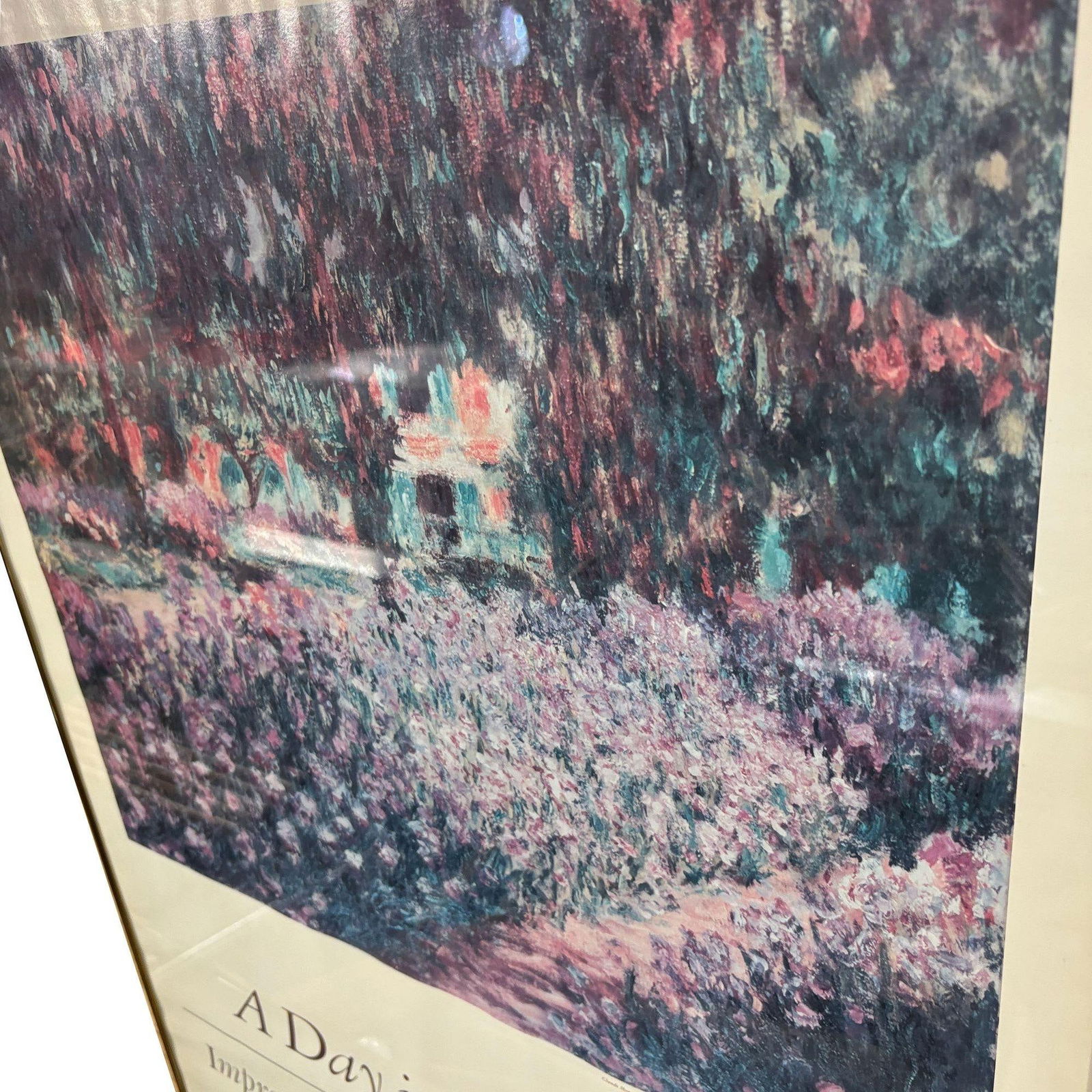 1984 “A Day in the Country” Impressionism LACMA Exhibition Poster w Claude Monet - 3