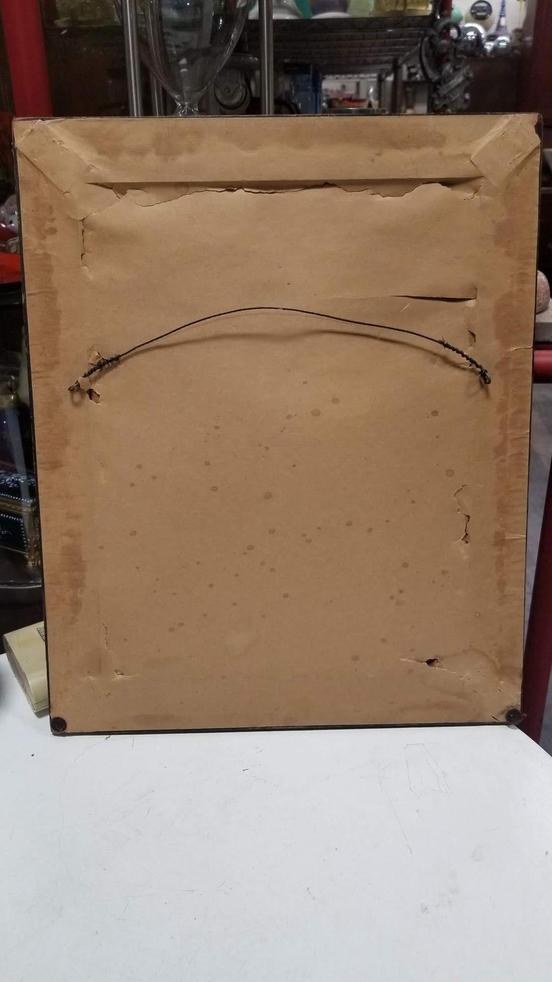 Framed Original 1909 Lithograph "Queen Wilhelmina" by P. Shepard - 5