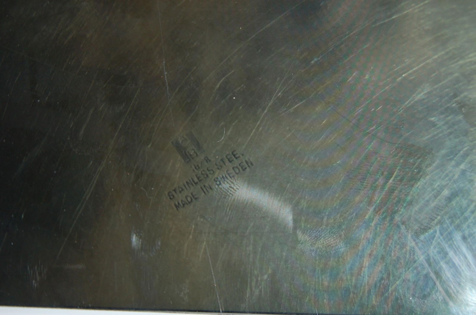 Stainless Steel Crumb Catcher Ashtray Butler Bakelite Handle Made in Sweden - 6