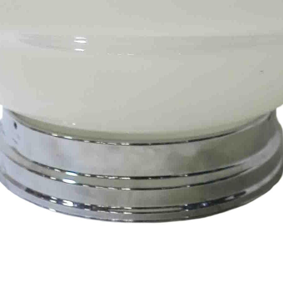 Large Schoolhouse Rounded Cone Shape Ceiling Glass Globe Pendant - 4