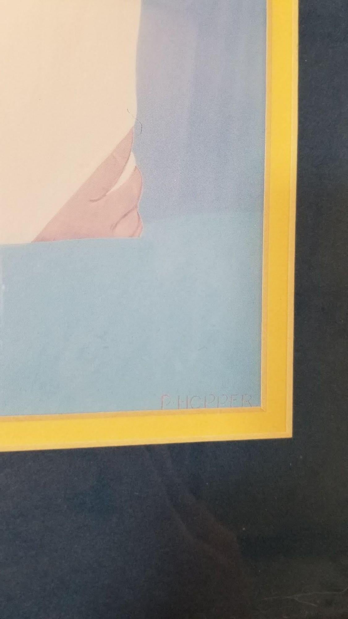 Set of 4 "Women of Hawaii" Serigraph Art Prints by Pegge Hopper - 11