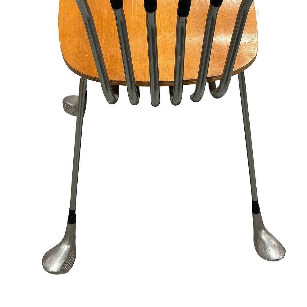 Mid Century Modernist Golf club Side Table w/ Matching Chairs - 10