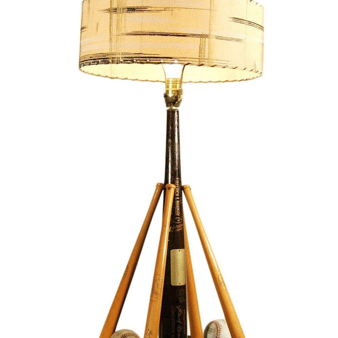 1974 LA Dodgers Hank Aaron Commemorative 715 Homerun Table Lamp - 5