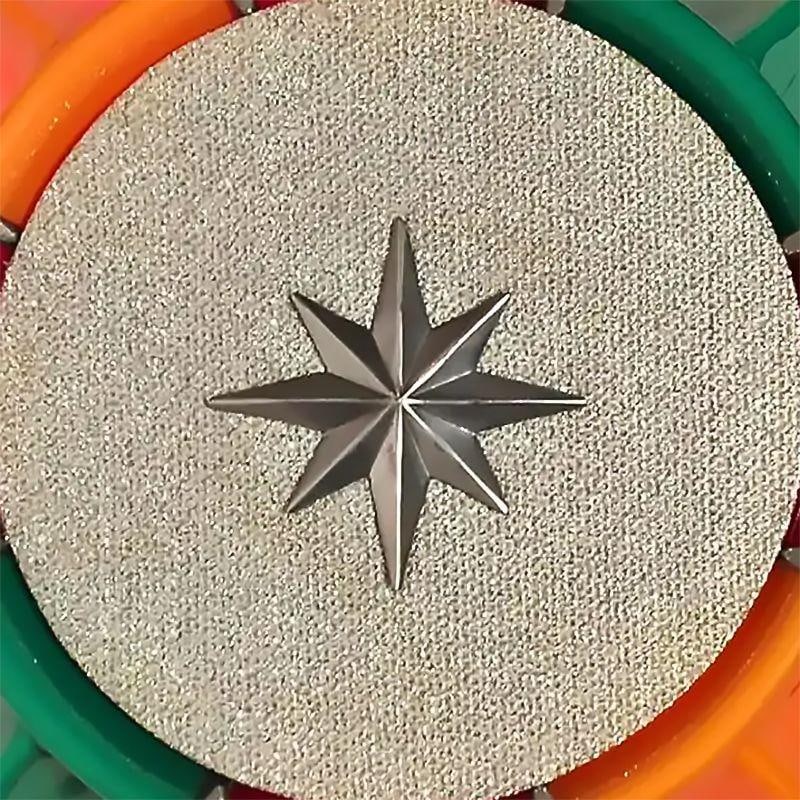 Reproduction Wurlitzer 4002 Color Star Speaker, circa 1980 - 4