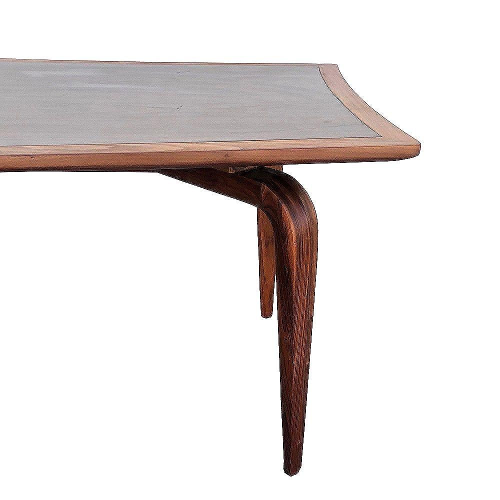 Mid-Century Walnut Dining Table by Maurice Bailey for Monteverdi Young - 9