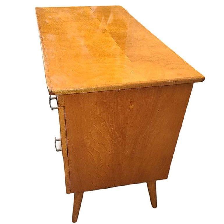 Mid-century Blond Maple Desk by Paul McCobb "Planner Group" for Winchendon - 4