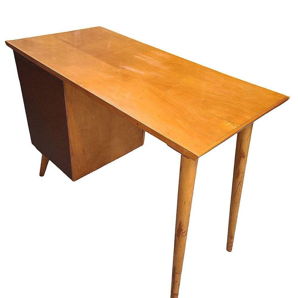 Mid-century Blond Maple Desk by Paul McCobb "Planner Group" for Winchendon - 9