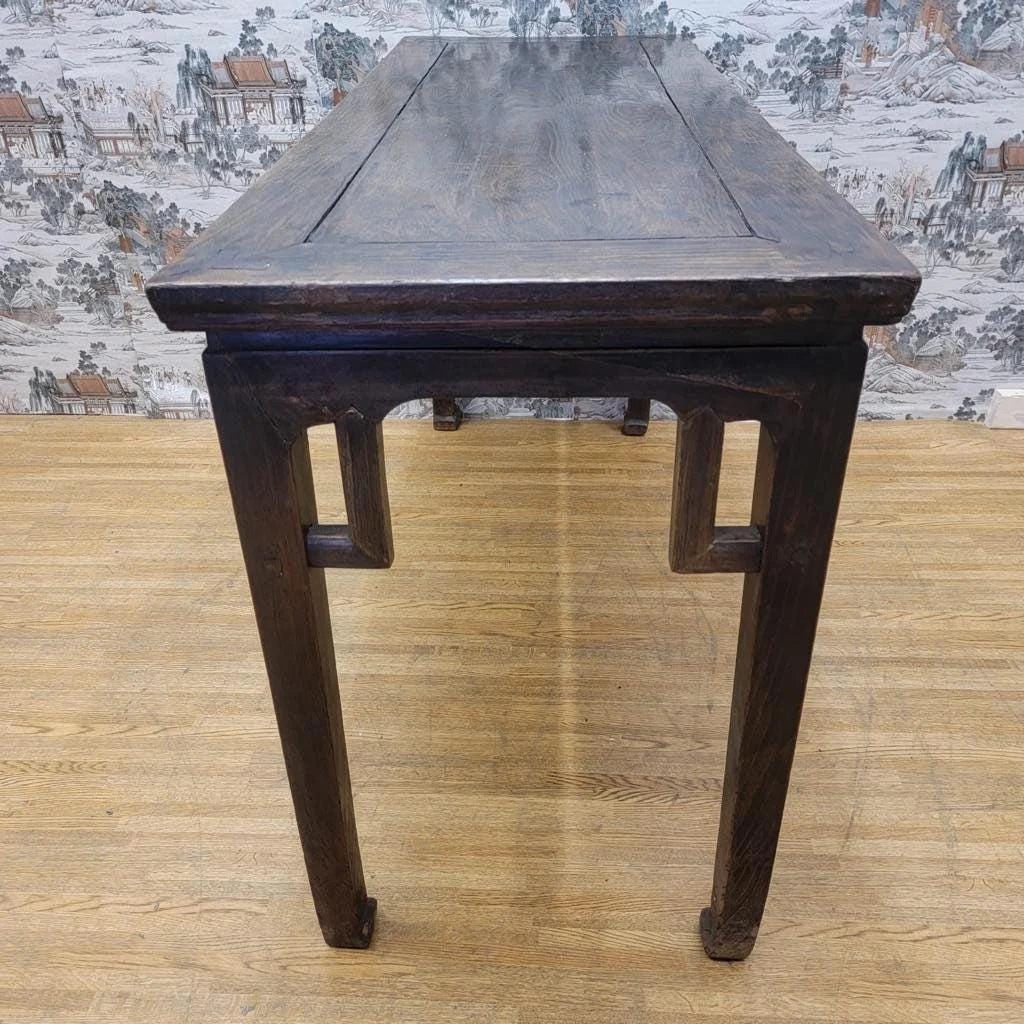 Vintage Shanxi Province Elm Altar Table - 10