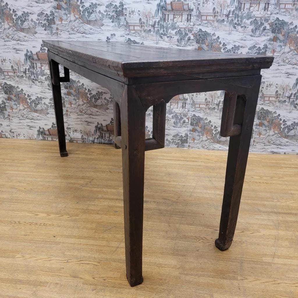 Vintage Shanxi Province Elm Altar Table - 6