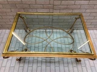 Rene Drouet Style Wrought Iron Coffee Table - 5