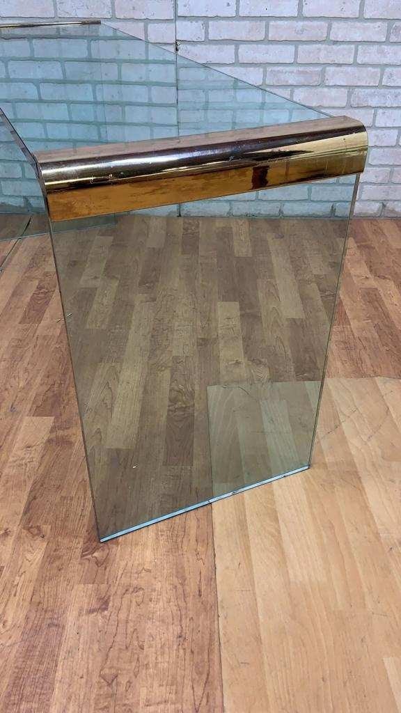 Mid Century Modern Waterfall Coffee Table and Console Table by Leon Rosen for Pace Collection - Set - 8