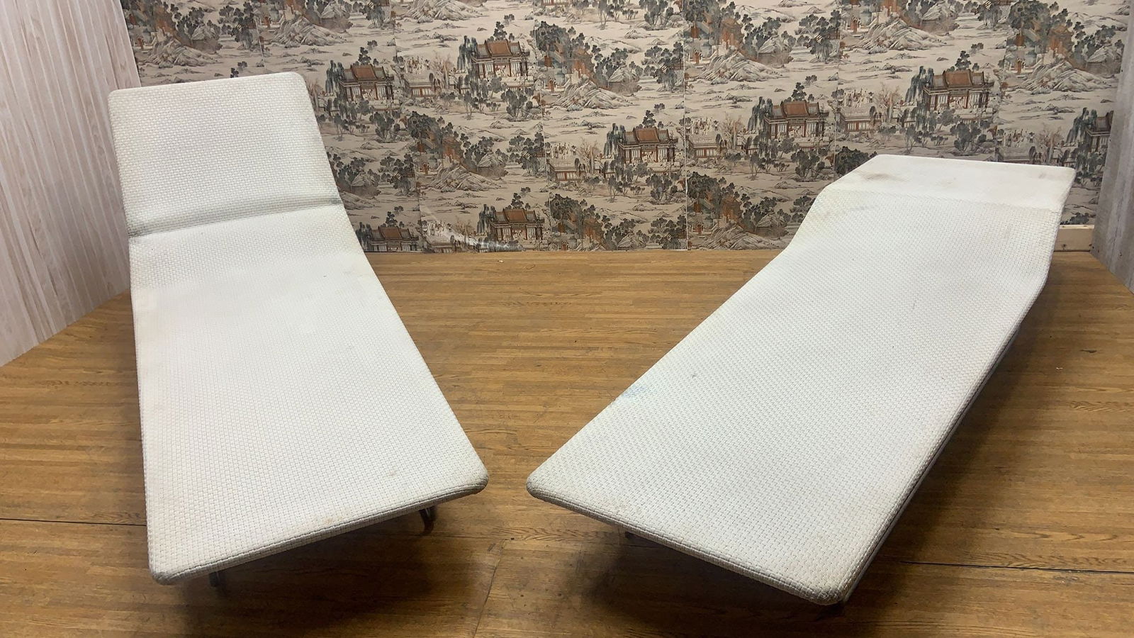 Italian Sun Lounger Chairs by Francesco Rota for Upholstery - Set of 4 - 10