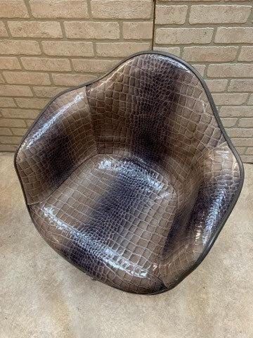 Mid Century Modern Herman Miller Swivel Bucket Chairs Newly Upholstered - Pair - 8