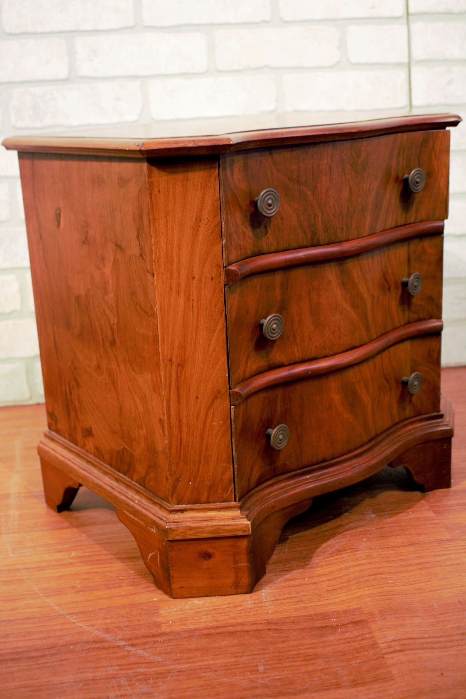 Vintage Harrods London Kennedy Military Campaign Side Table/Chests of Drawers - 2