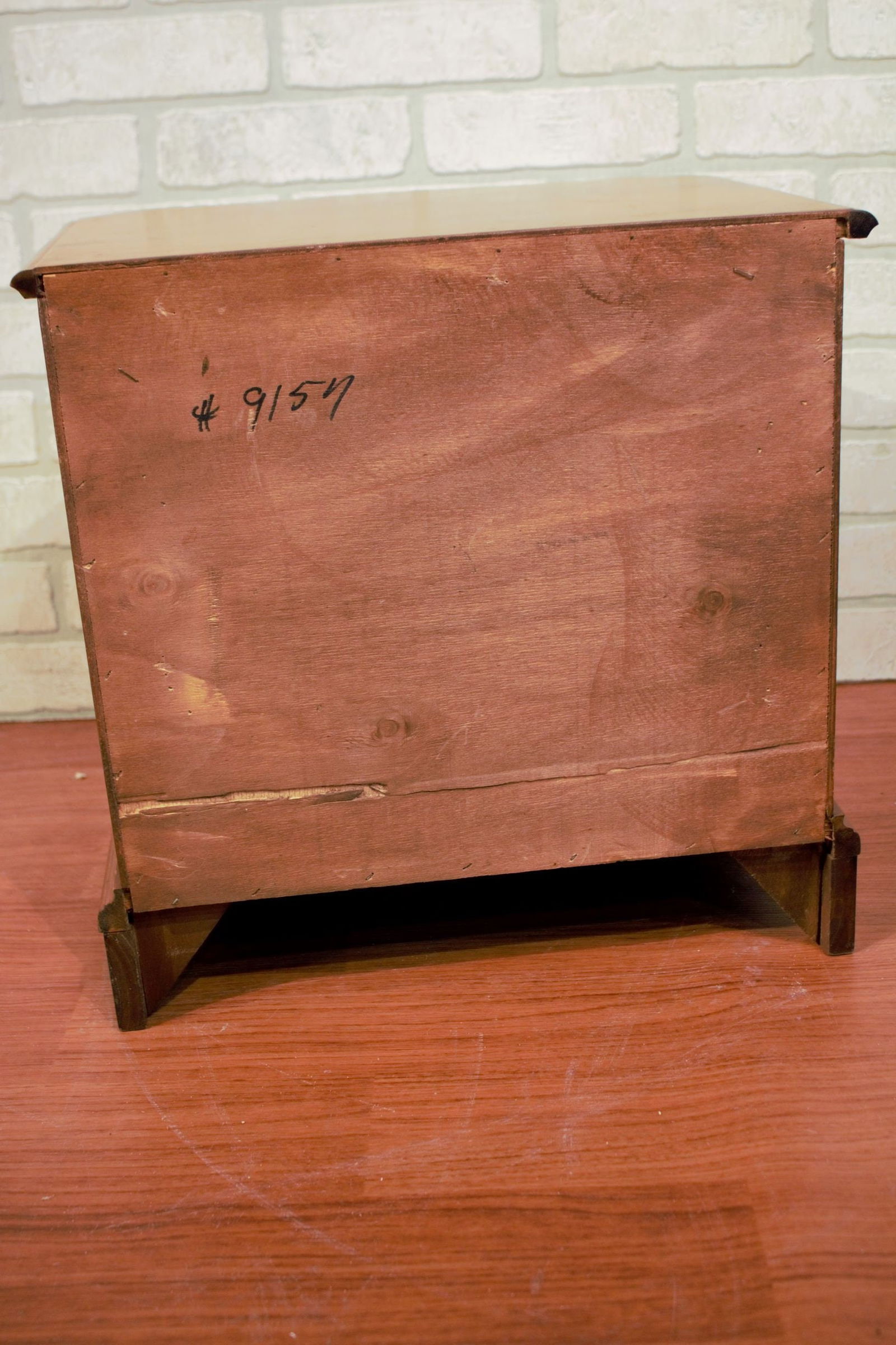 Vintage Harrods London Kennedy Military Campaign Side Table/Chests of Drawers - 6