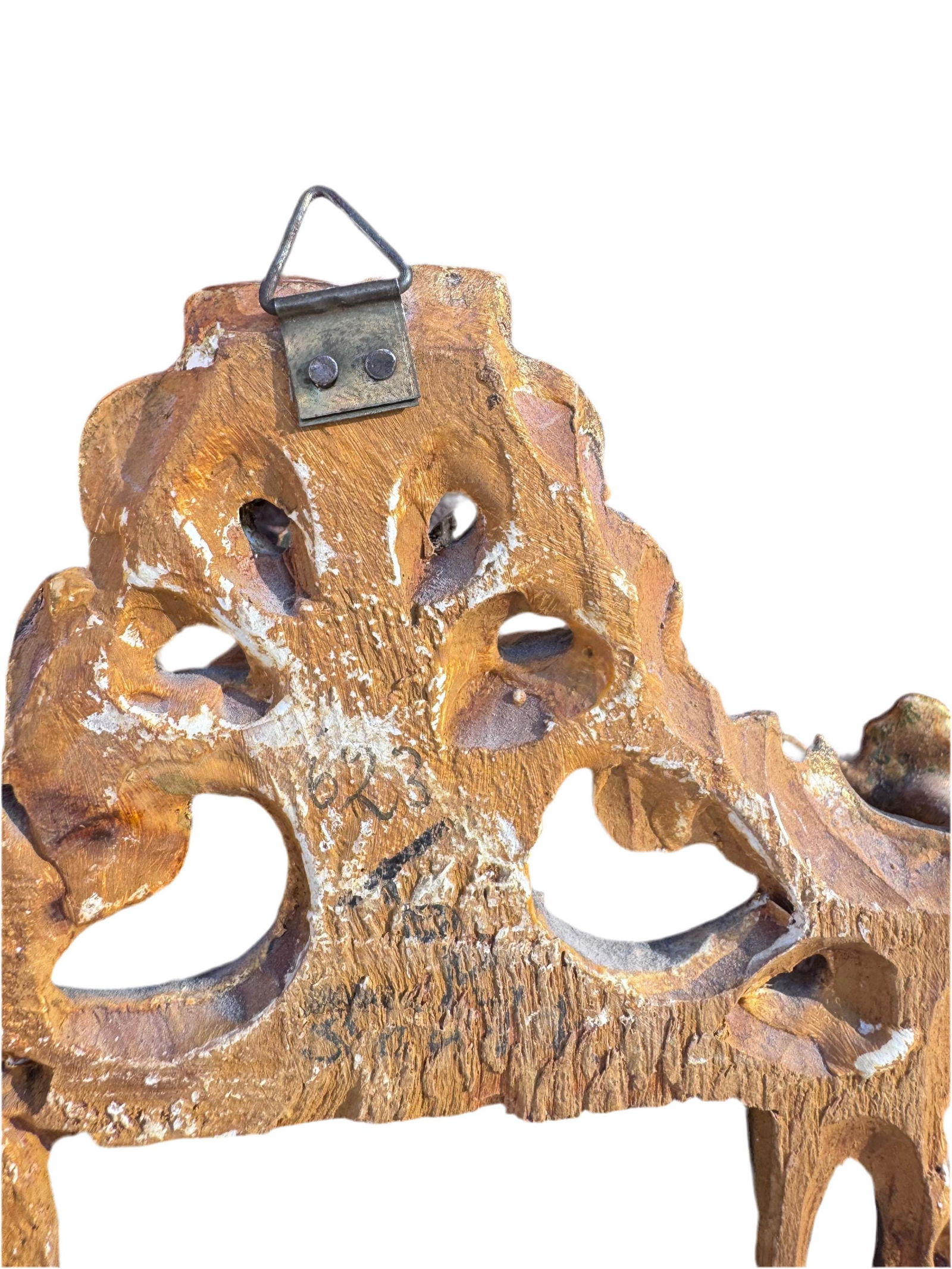 Antique Victorian Portrait Miniature – Hand-Painted Porcelain, Gilt Wood Frame (Set of 2) - 5