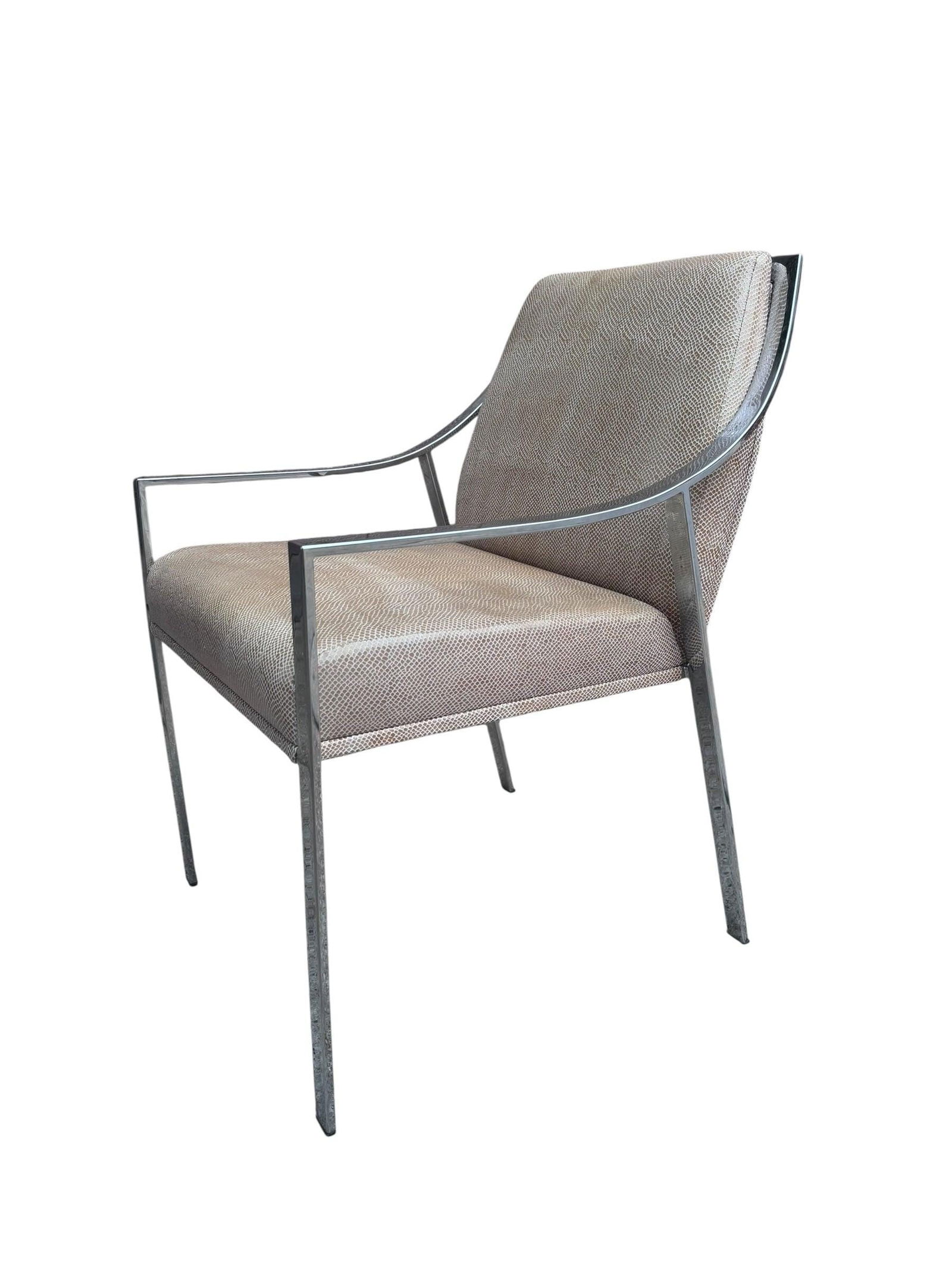 Modern Christophe Holly Hunt Aileron Chair Newly Reupholstered - 3