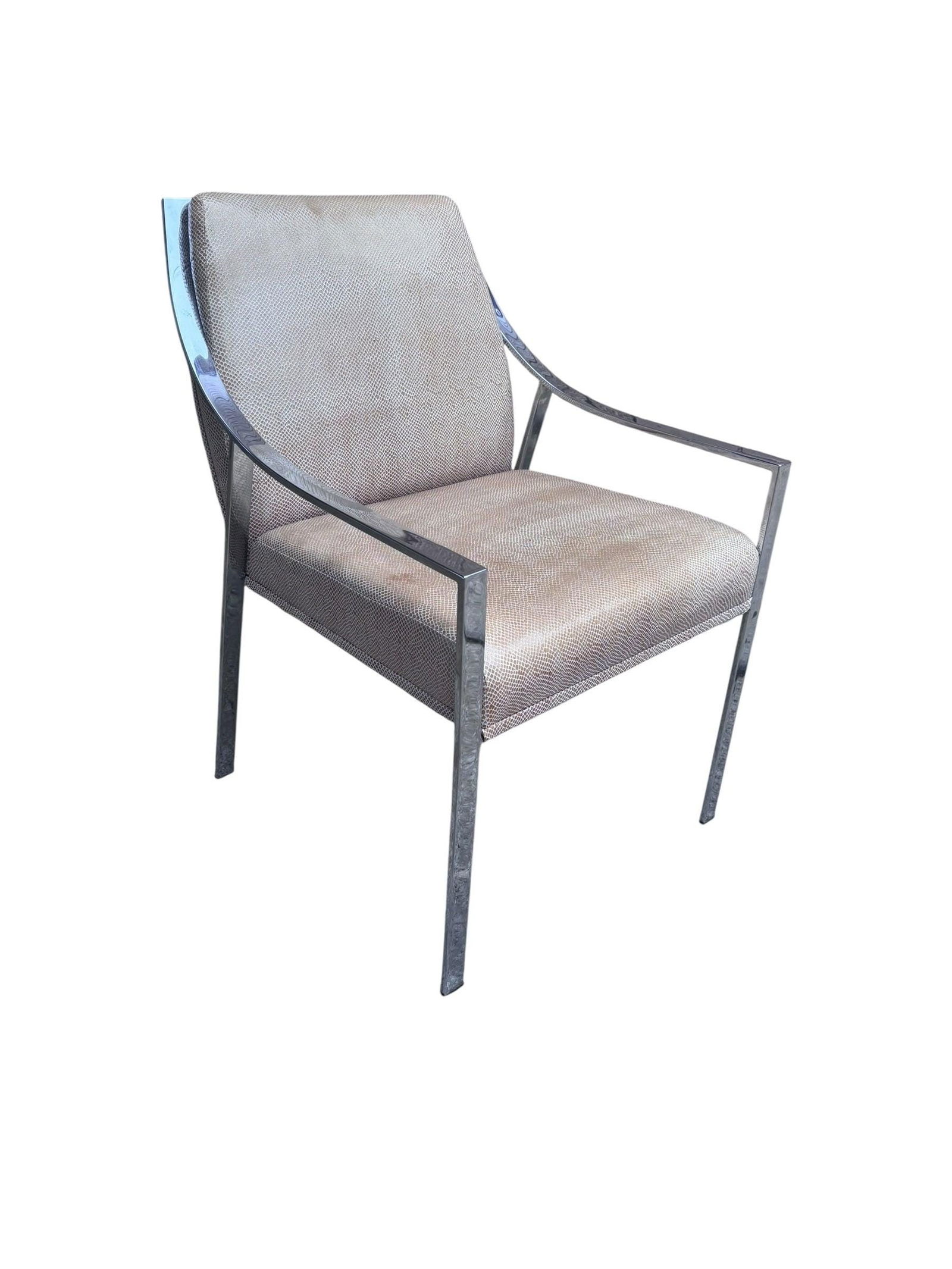 Modern Christophe Holly Hunt Aileron Chair Newly Reupholstered - 7