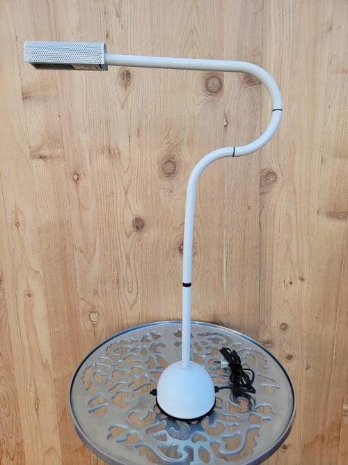 Mid Century Modern White Table Lamp Stringa by Hans Ansems for Luxo Italiana - 2