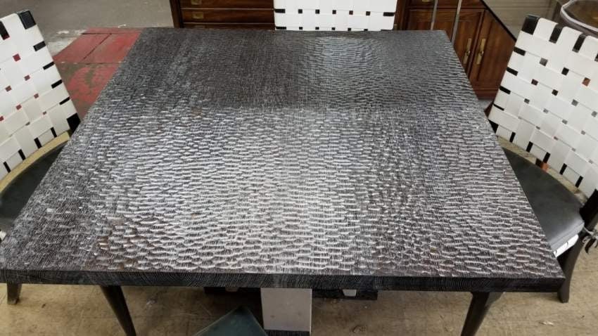 Mid Century Modern Vicente Wolf for Niedermaier Sculptural Dining Table and Chairs - 6