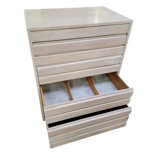 Mid Century Modern Driftwood Chest by Sligh Cross Country Collection - Pair - 7