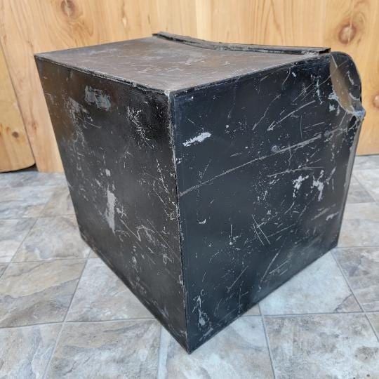 Antique Metal Large Tea Tin for General and County Stores - 5