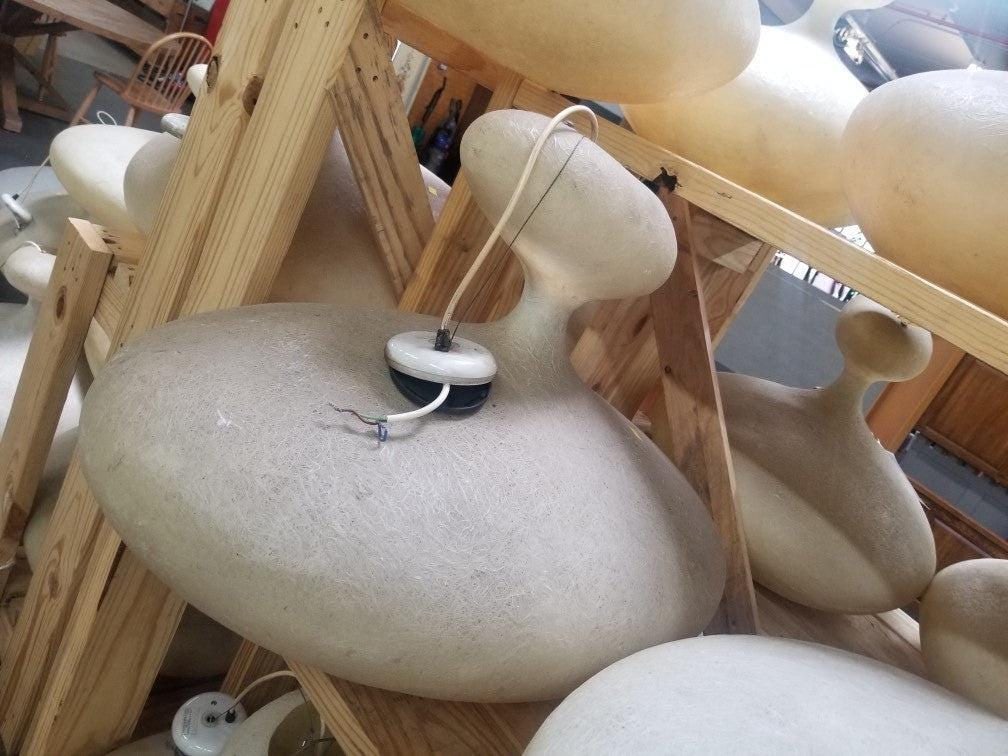 Mid Century Modern The Kundalini E.T.A. Sat Suspended Hanging Pendant Lamp by Guglielmo Berchicci - 8