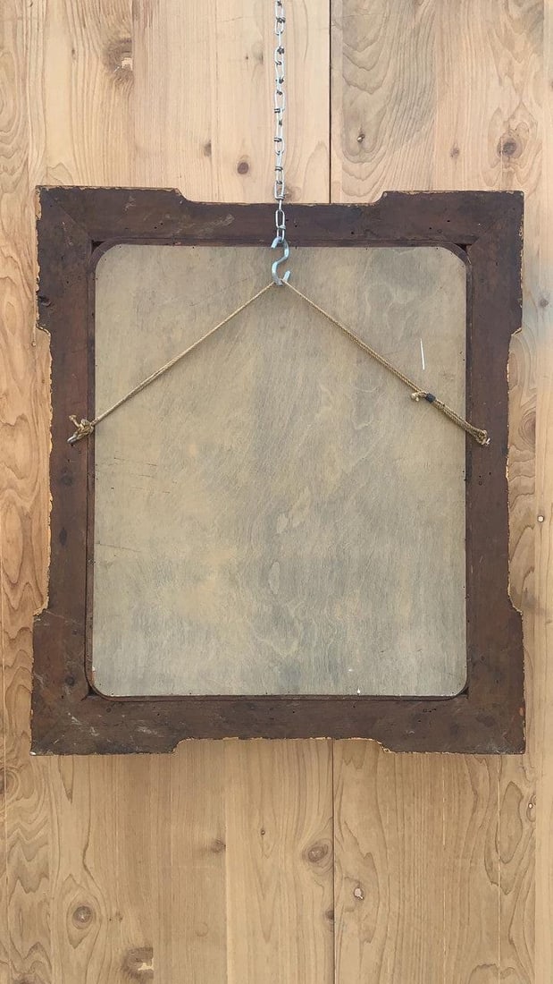 Antique French Napoleon III Style Gold Gilded Beveled Framed Wall Mirror - 5