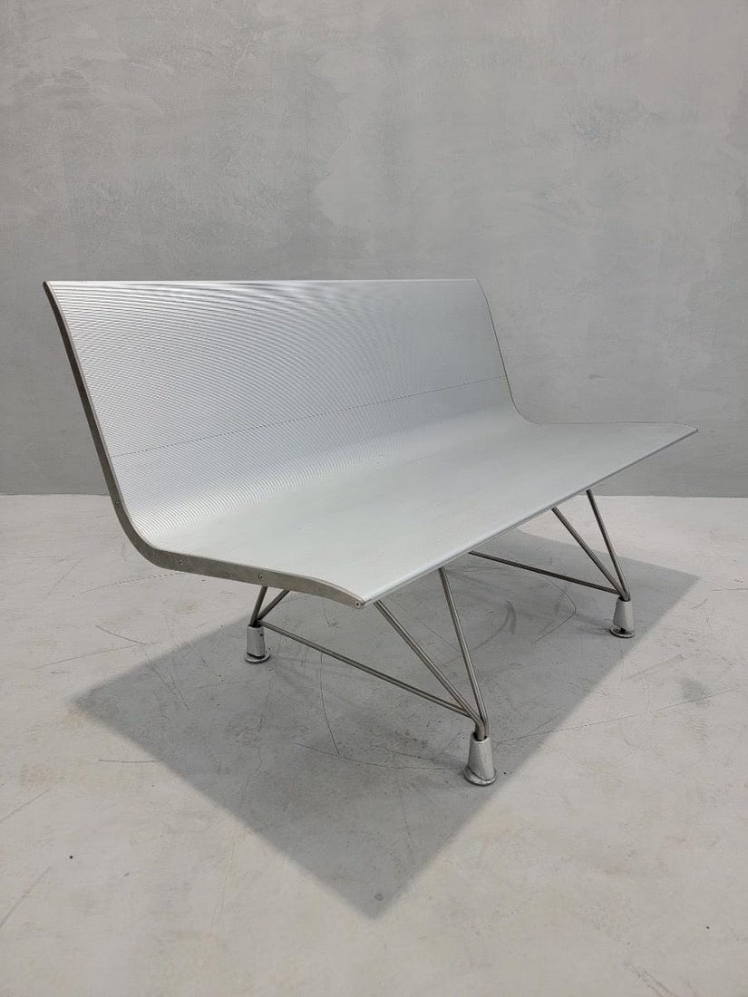 Vintage Modern Aero Bench Designed by Lievore Altherr Molina - 8