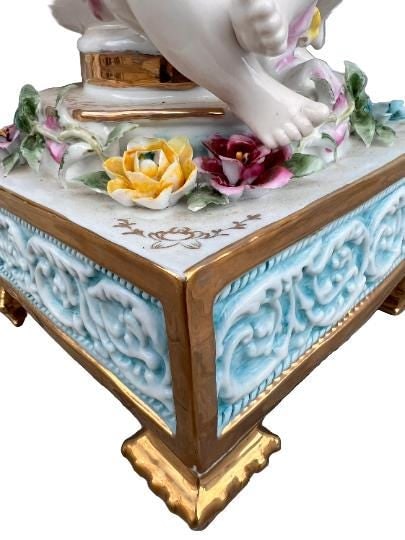 Antique Karl Richard Klemm Style Porcelain Centerpiece Vase - 4