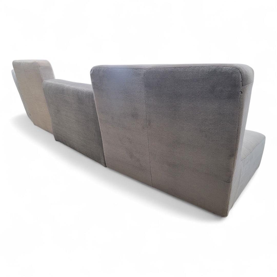 Ligne Roset Confluences by Philippe Nigro, Set of 4 Elements Sectional Sofa Newly Reupholstered in - 10