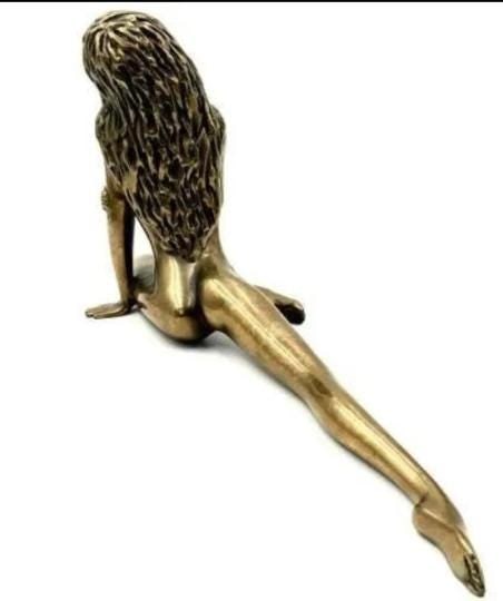 Vintage Tom Bennett "Autumn" Bronze Female Dancer Sculpture - 3