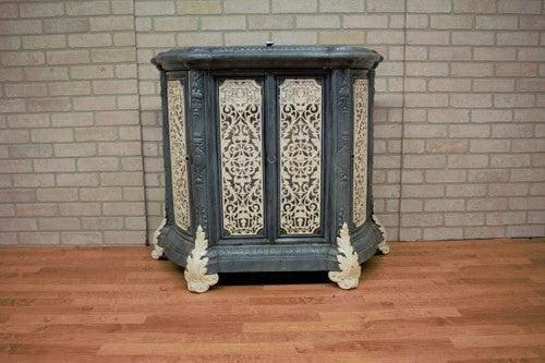 Antique French Victorian Ornate Style Radiator Cover - 2