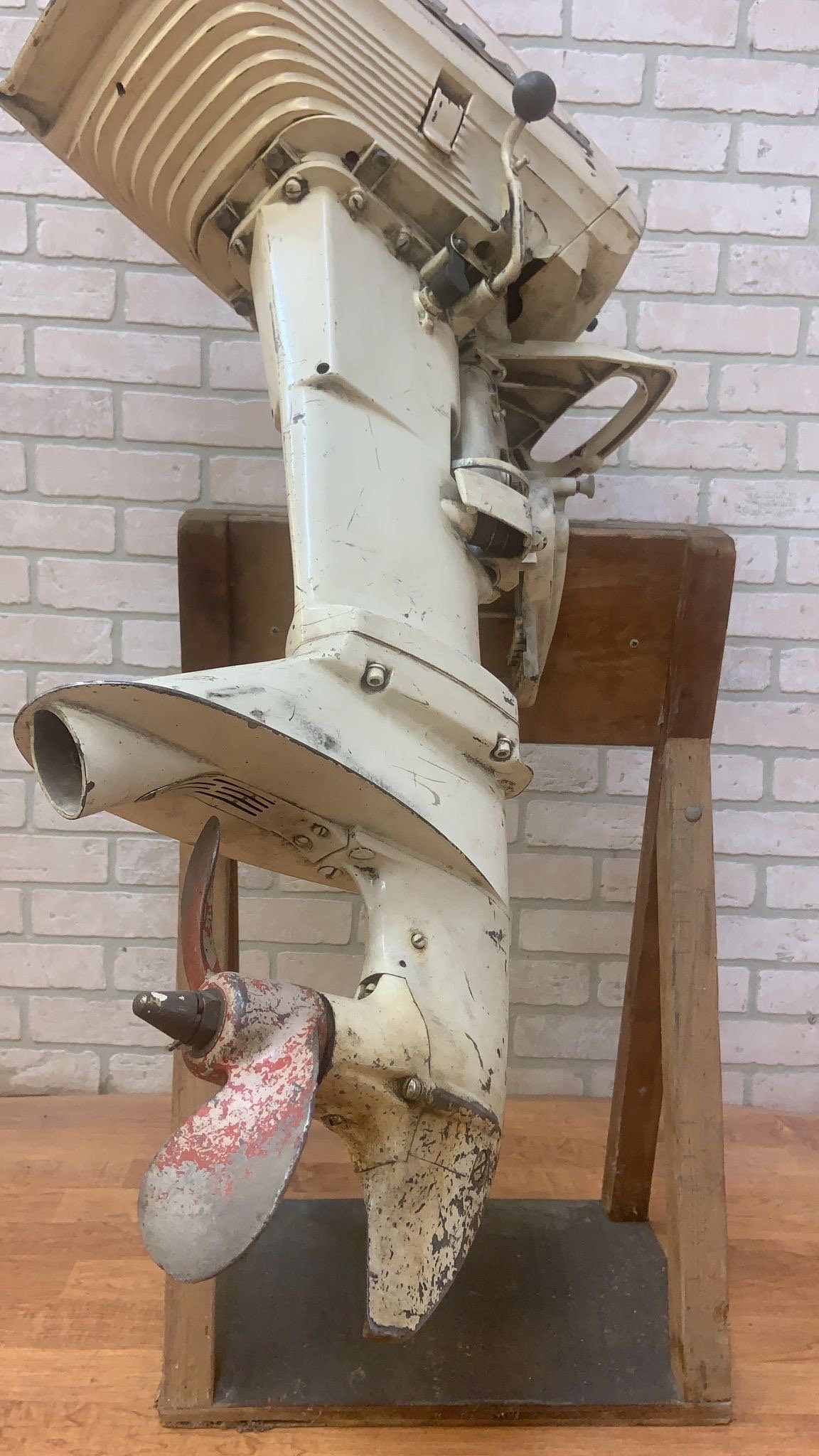 Vintage Wizard Boat Motor - 7