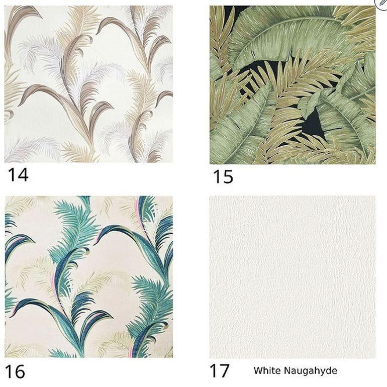 Mid-century 2-Strand Transitional Arm 3-Seat Rattan Sofa w/ Arched Base - 6