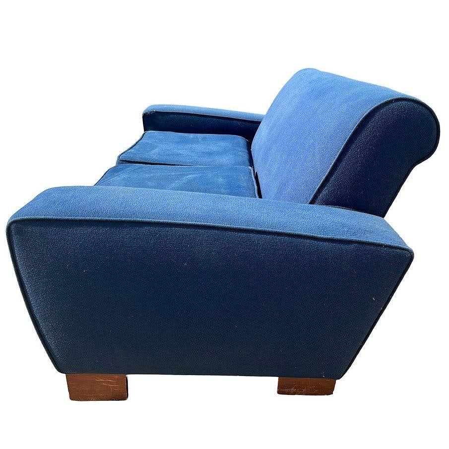 Art Deco Speed Arm Geometric Sofa by Paul Frankl - 17