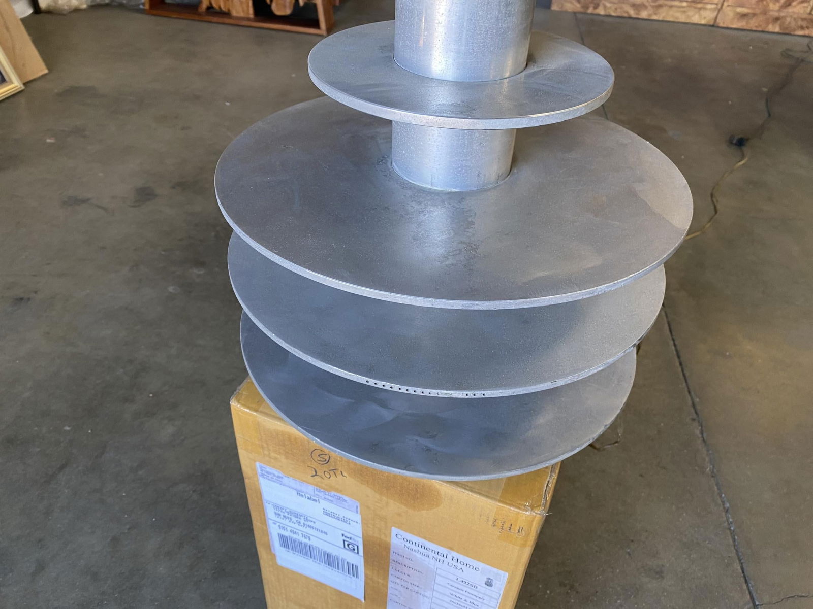 Custom Made Aircraft Aluminum Airplane Turbine Blinker Lamp - 13