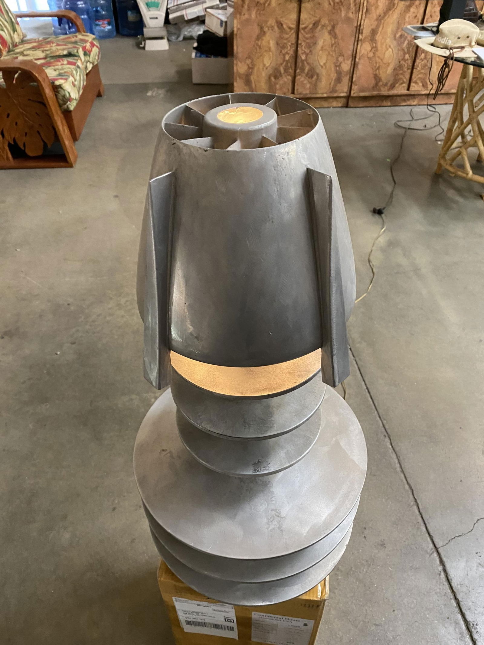 Custom Made Aircraft Aluminum Airplane Turbine Blinker Lamp - 18