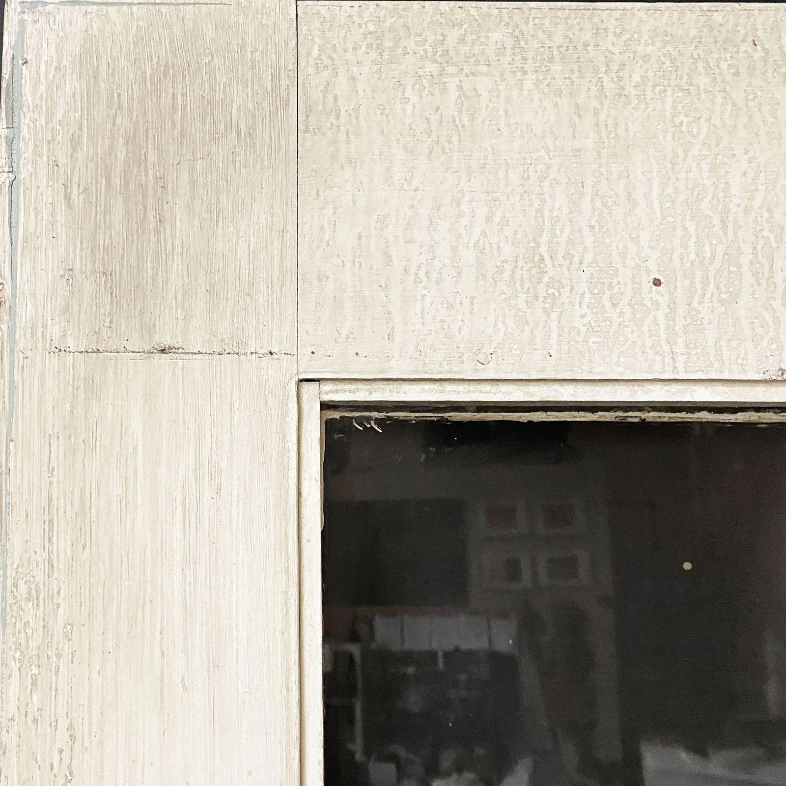 Hand Etched Organic Patterned Art Deco Door, Circa 1920 - 12