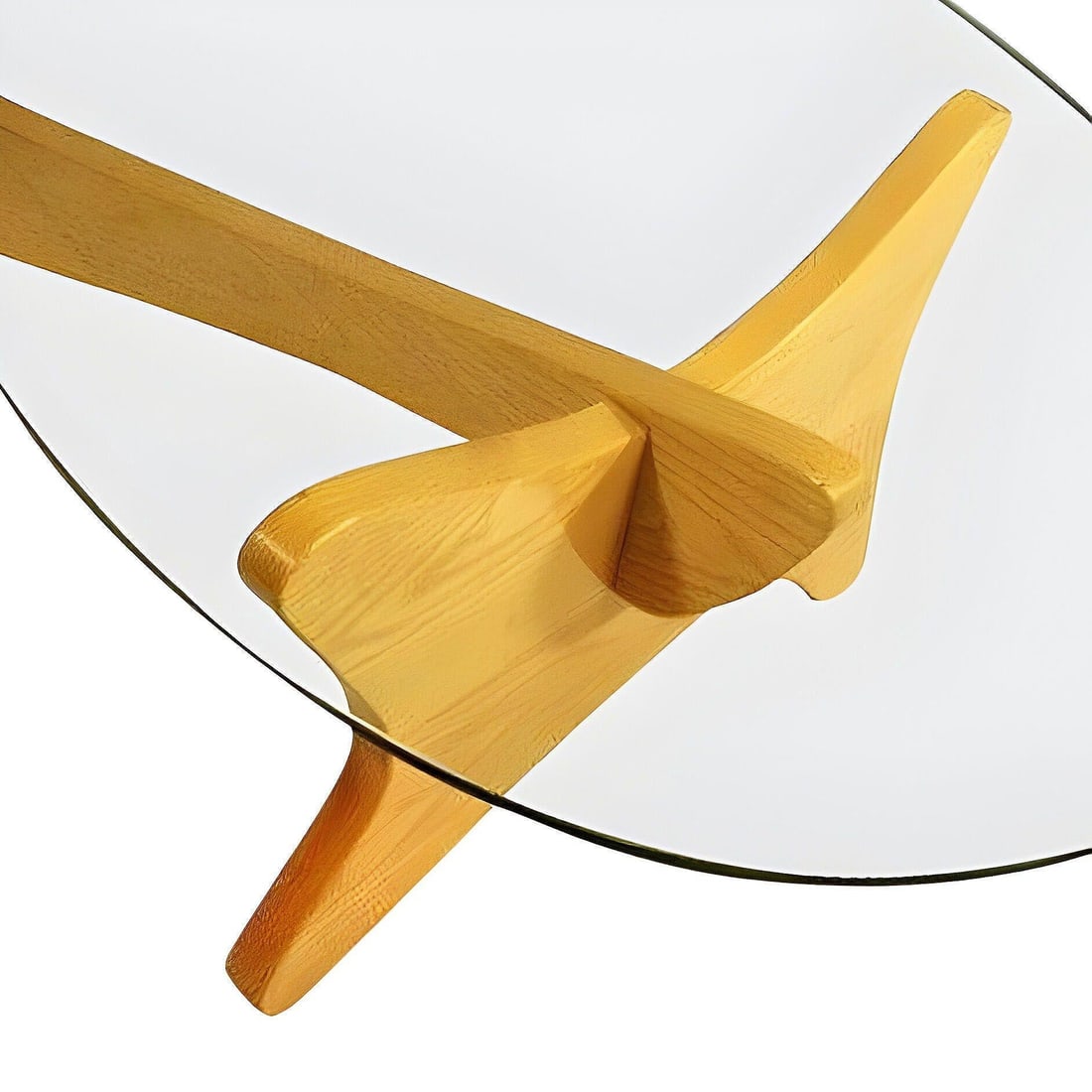 Mid-Century Noguchi Style Biomorphic "Airplane" Coffee Table - 9