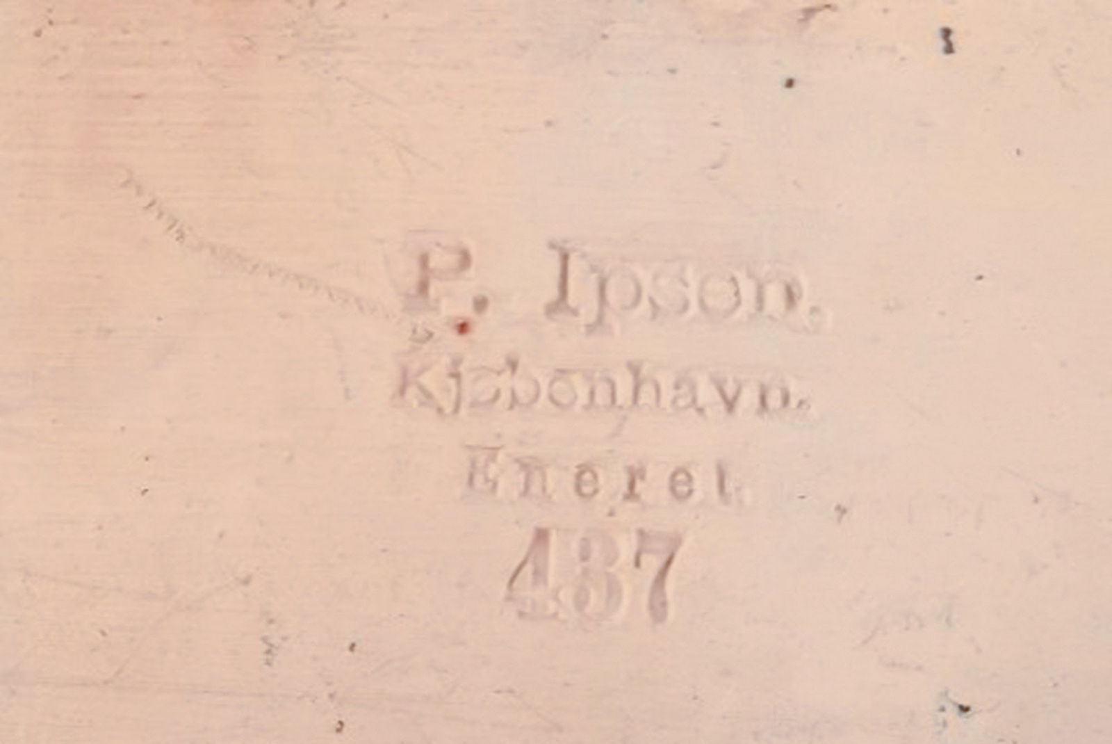 Ipsen's, Denmark. Large terracotta wall plaque with motif after Thorvaldsen. 1890's. - 8