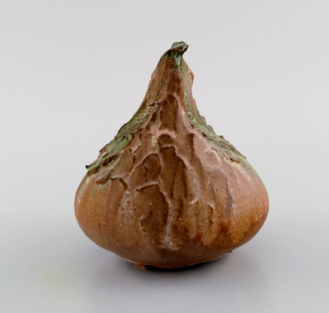 South African studio ceramist. Unique bird in glazed ceramics. Late 20th century. - 4