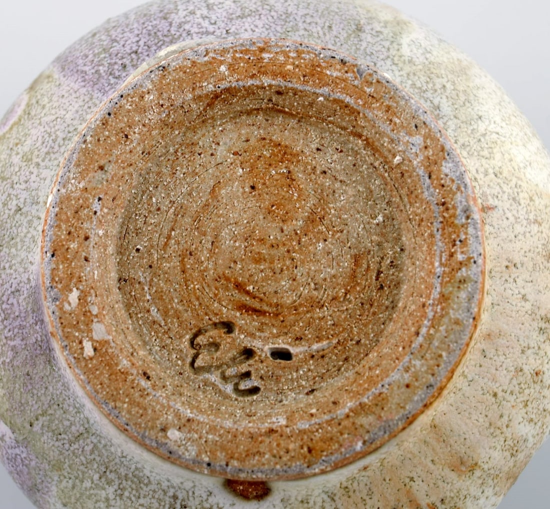 Eli Keller (b. 1942), Sweden. Unique cup in glazed stoneware. Japanese style. 21st Century. - 7