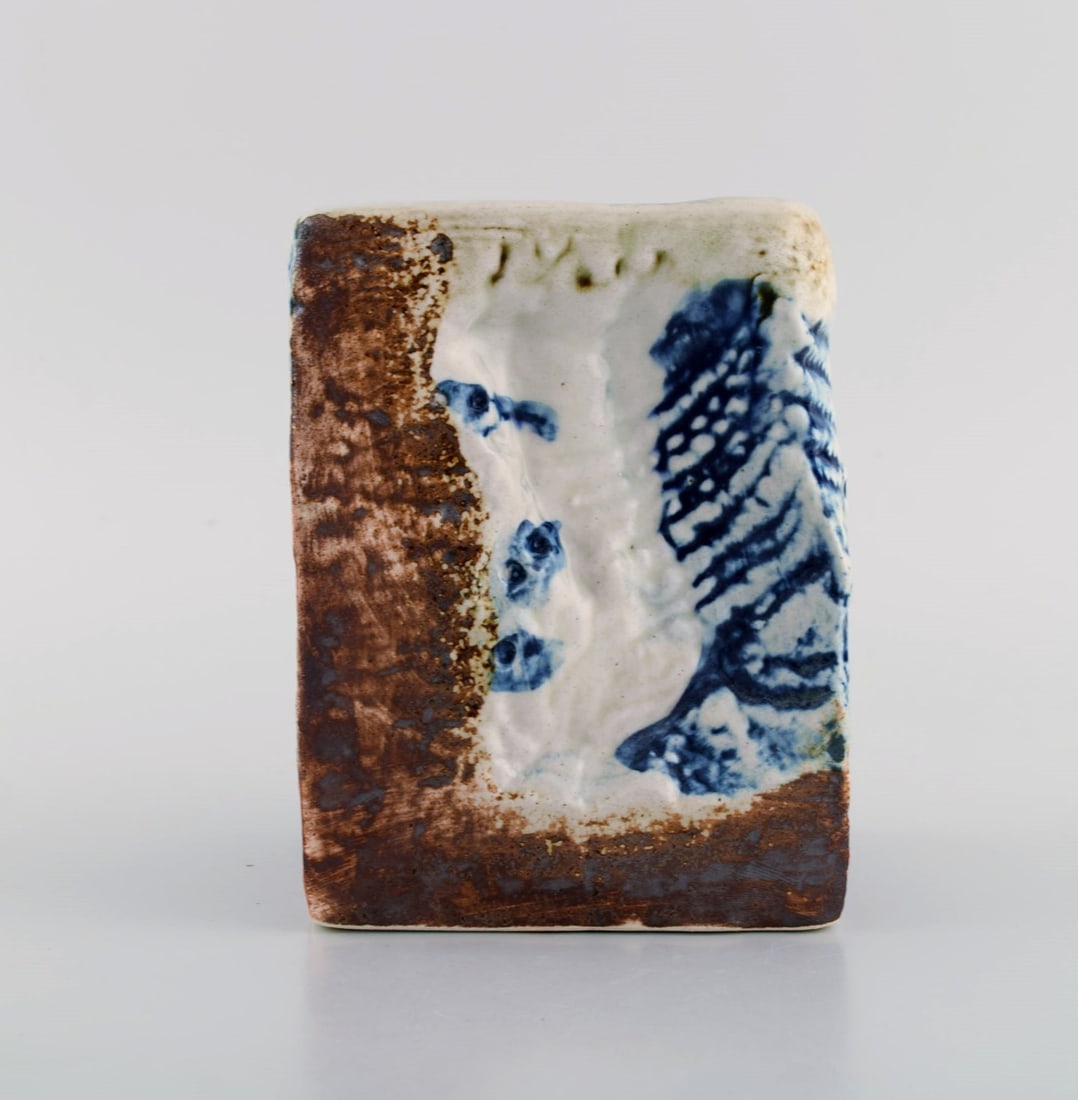 Carl Harry Stålhane (1920-1990) for Designhuset. Vase in glazed ceramics. 1970s. - 4