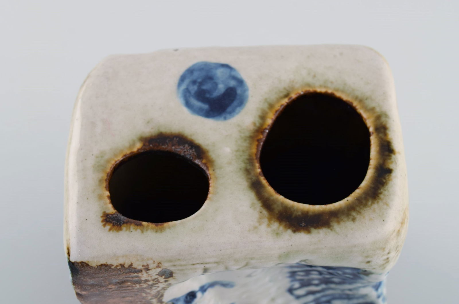 Carl Harry Stålhane (1920-1990) for Designhuset. Vase in glazed ceramics. 1970s. - 6